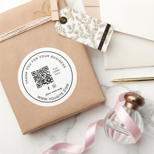 Bedankt Sticker (Geschenken)