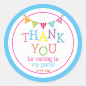 Bedankt Sticker (Voorkant)