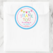 Bedankt Sticker (Tas)