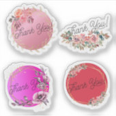 Bedankt Sticker (Voorkant)