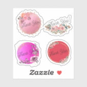 Bedankt Sticker (Vel)