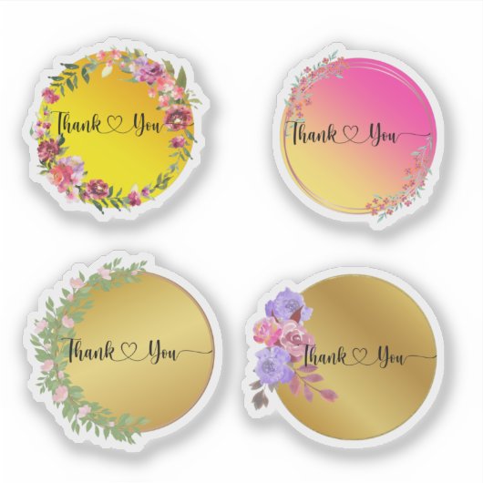 Bedankt Sticker (Voorkant)