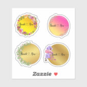 Bedankt Sticker (Vel)