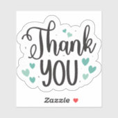 Bedankt Sticker (Vel)