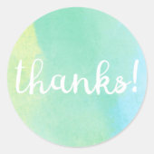 Bedankt! Sticker (Voorkant)