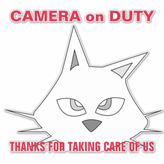 Bedankt Sticker (Voorkant)