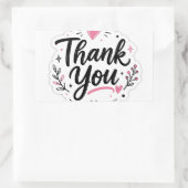 Bedankt Sticker (Tas)