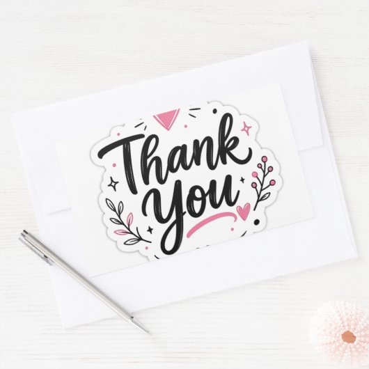 Bedankt Sticker (Envelop)