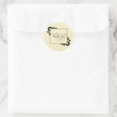 Bedankt sticker (Tas)