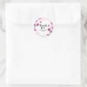 Bedankt Sticker (Tas)