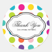 Bedankt Sticker (Voorkant)