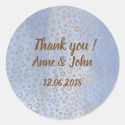 Bedankt Sticker (Voorkant)