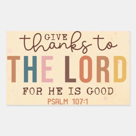 Bedankt sticker geven (Voorkant)