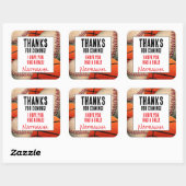 Bedankt Sticker | Honkbal Basketbal Label (Vel)