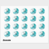 Bedankt Sticker - Uw Bestelling Maakte Onze Dag - (Vel)