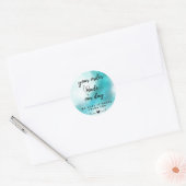 Bedankt Sticker - Uw Bestelling Maakte Onze Dag - (Envelop)