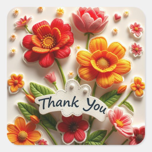 Bedankt Stickers (Voorkant)