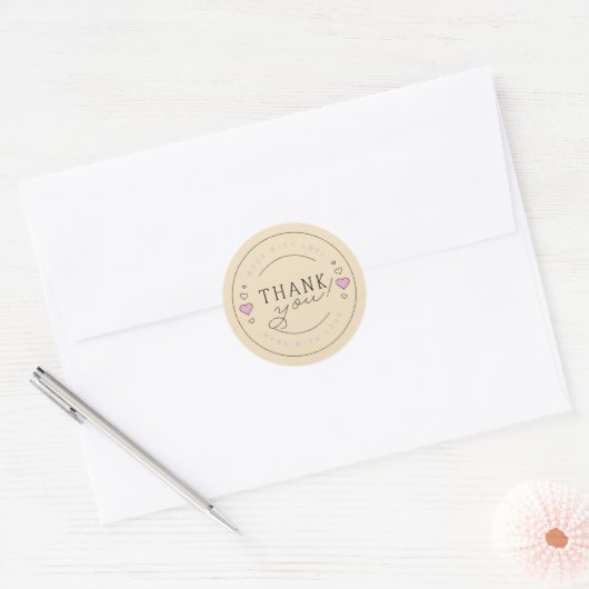 Bedankt Stickers (Envelop)
