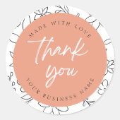 Bedankt Stickers (Voorkant)