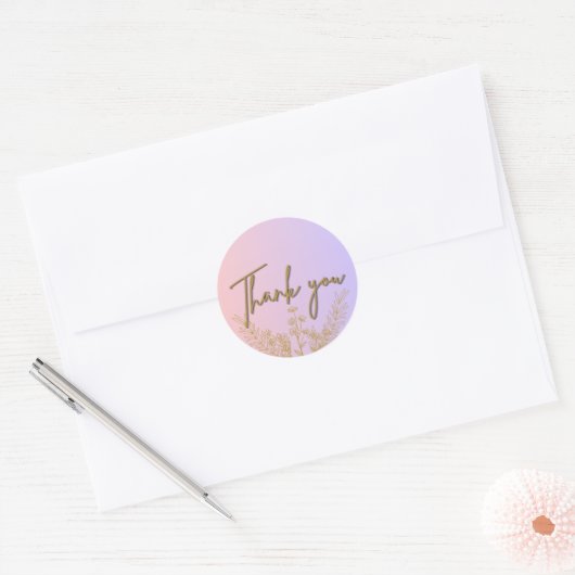 Bedankt stickers (Envelop)