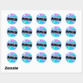 Bedankt Stickers Bold Vibrant Holographic (Vel)