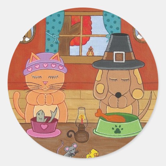 Bedankt Stickers geven (Voorkant)