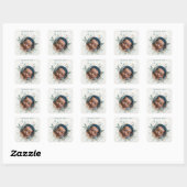 "Bedankt" Stickers met Fairy Lijst (Vel)