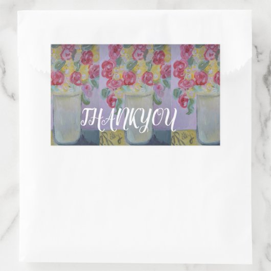 BEDANKT STICKERS VAN ARTIEST PAULA REILLY. (Tas)