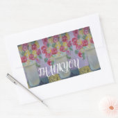 BEDANKT STICKERS VAN ARTIEST PAULA REILLY. (Envelop)