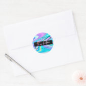 Bedankt Stickers Vet Glanzend Holografisch (Envelop)
