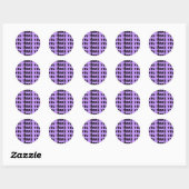 Bedankt Stickers voor de bedankkaarten (Vel)