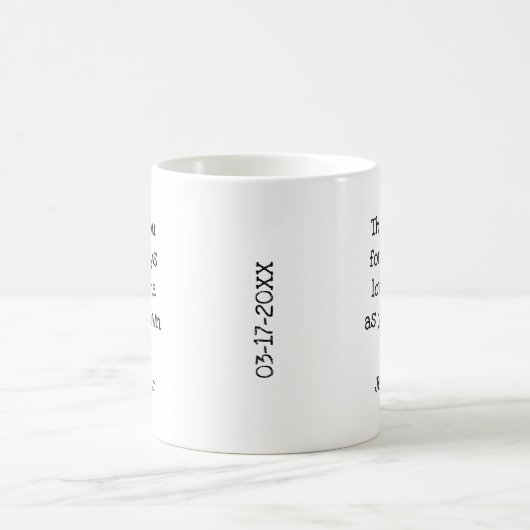 Bedankt stiefmoeder cadeau Mok (Center)