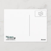 Bedankt - Stone Paws - Beagle Briefkaart (Achterkant)