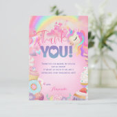 Bedankt Sweet Birthday (Staand voorkant)