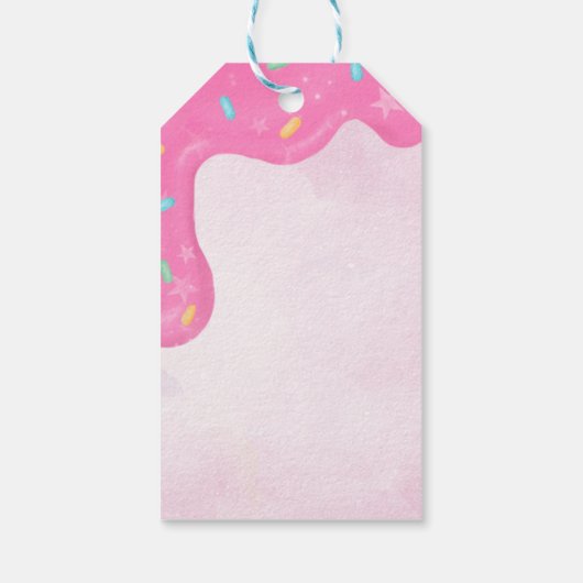 Bedankt Sweet Birthday Cadeaulabel (Achterkant)