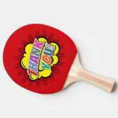 Bedankt Tafeltennisbatje (Zijkant)
