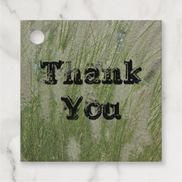Bedankt Tall Desert Grass Planten Appreciation Bedankjes Labels