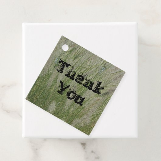 Bedankt Tall Desert Grass Planten Appreciation Bedankjes Labels (In situ)