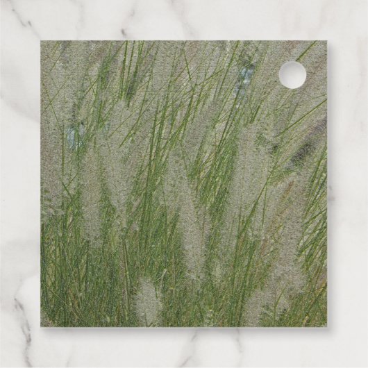 Bedankt Tall Desert Grass Planten Appreciation Bedankjes Labels (Achterkant)