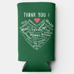 Bedankt Tekst Koelbox Gift gepersonaliseerd Seltzer Blikjeskoeler