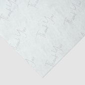 Bedankt Tekst Zakelijk Tissuepapier Mint (Detail)