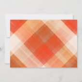 Bedankt Thanksgiving eten Kaart (Achterkant)