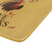 Bedankt Thanksgiving Turkije Snijplank (Hoek)