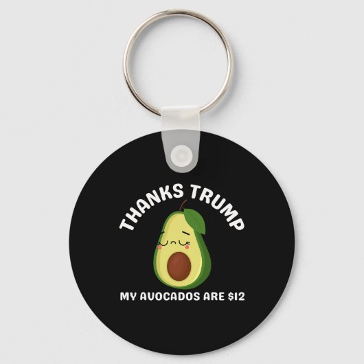 Bedankt troef mijn avocado's sleutelhanger (Voorkant)