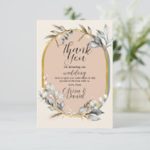 Bedankt Trouwkatoen Verloving Neutrals