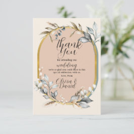 Bedankt Trouwkatoen Verloving Neutrals