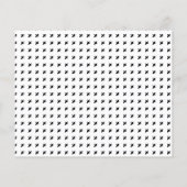 Bedankt Typografie Foto Persoonlijke bruiloft (Achterkant)