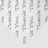 BEDANKT Typografie Modern Minimalistisch Plezier Tissuepapier (Detail)