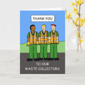 Bedankt U aan Verzamelaars Kaart (Gele Bloem)