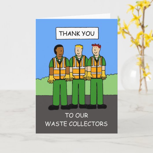 Bedankt U aan Verzamelaars Kaart (Gele Bloem)